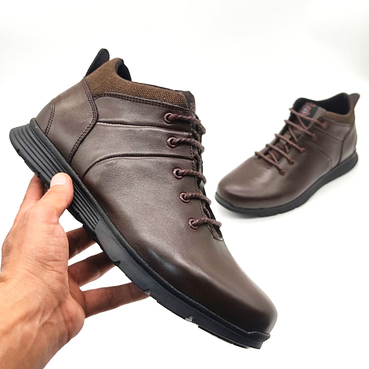 Timberland en cuir marron