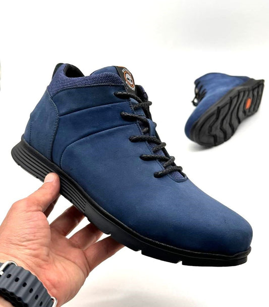 Timberland en cuir Nubuck BLEU